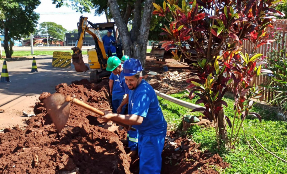 Sanepar amplia sistema de abastecimento de Paiçandu - Curitiba, 22/10/2021 - Foto: Sanepar