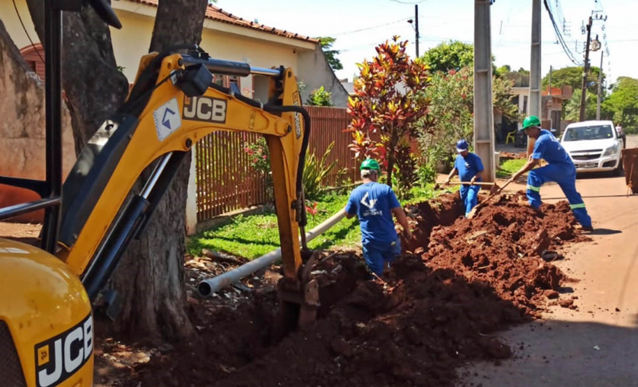 Sanepar amplia sistema de abastecimento de Paiçandu - Curitiba, 22/10/2021 - Foto: Sanepar