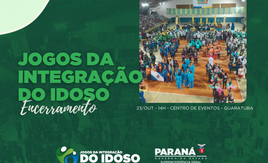 Jogos da integração do Idoso encerram neste sábado, em Guaratuba
 - Curitiba, 22/10/2021 - Foto: Esporte Paraná