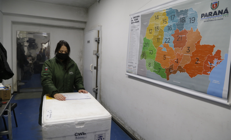 23.11.2021 Distribuição de Vacinas para regionais
Foto Gilson Abreu/AEN