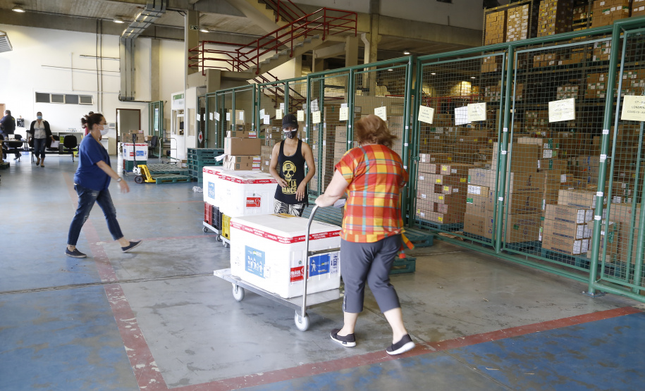 23.11.2021 Distribuição de Vacinas para regionais
Foto Gilson Abreu/AEN