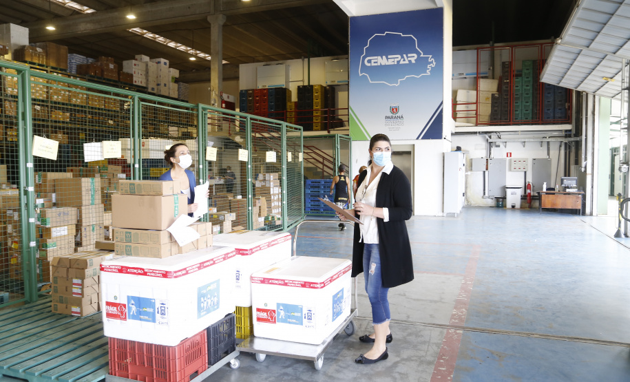 23.11.2021 Distribuição de Vacinas para regionais
Foto Gilson Abreu/AEN