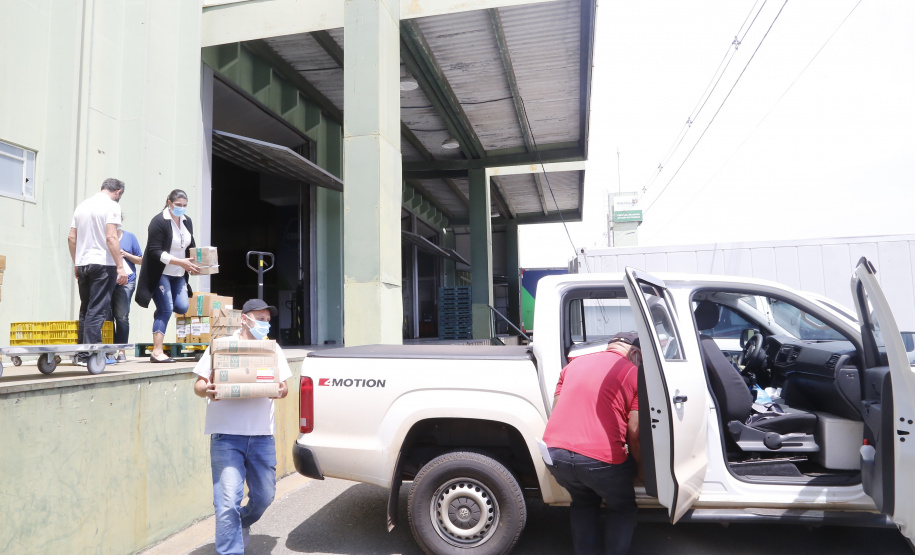 23.11.2021 Distribuição de Vacinas para regionais
Foto Gilson Abreu/AEN