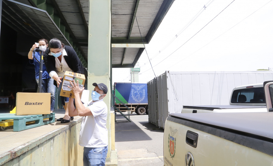 23.11.2021 Distribuição de Vacinas para regionais
Foto Gilson Abreu/AEN