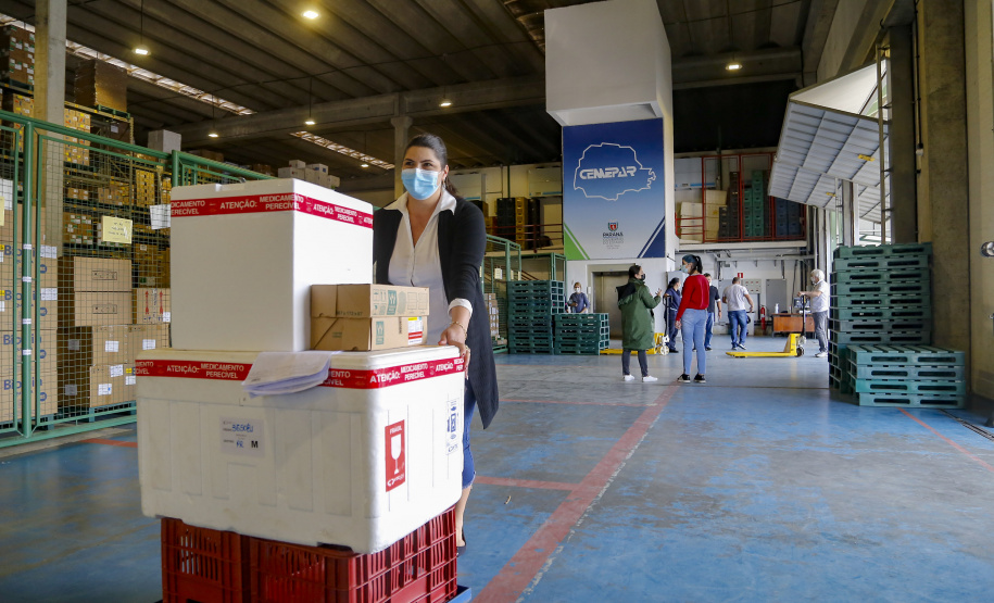 23.11.2021 Distribuição de Vacinas para regionais
Foto Gilson Abreu/AEN