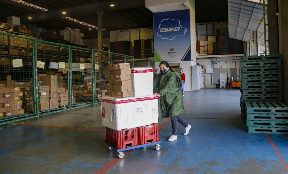 23.11.2021 Distribuição de Vacinas para regionais
Foto Gilson Abreu/AEN