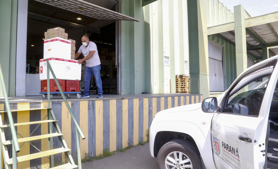 23.11.2021 Distribuição de Vacinas para regionais
Foto Gilson Abreu/AEN