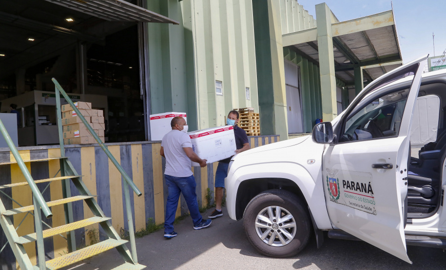 23.11.2021 Distribuição de Vacinas para regionais
Foto Gilson Abreu/AEN