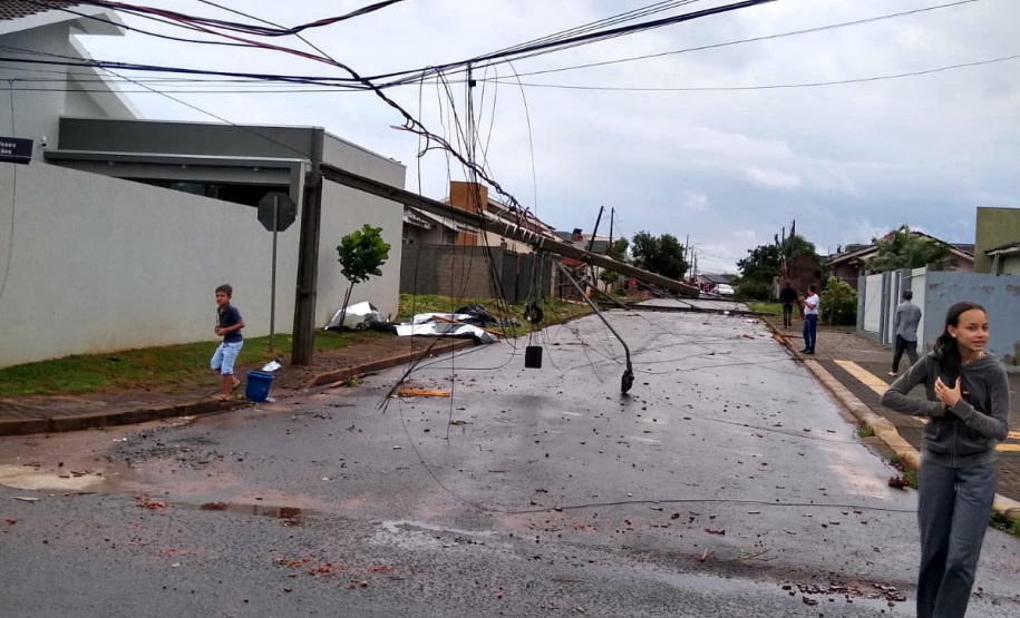 SANTA TEREZINHA - Temporais - Curitiba, 25/10/2021 - Foto: Defesa Civil do Paraná