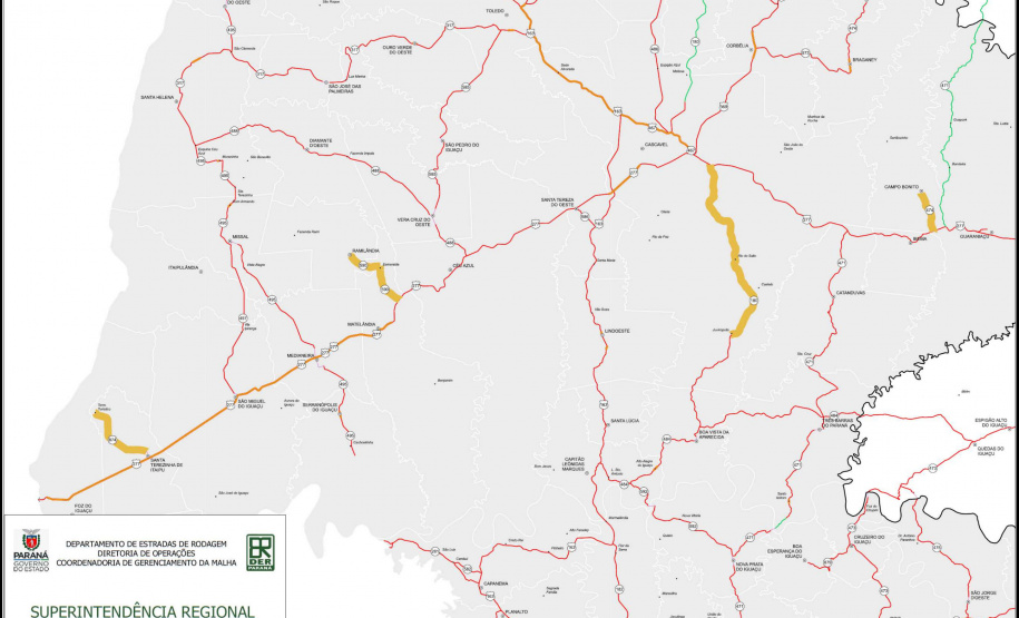 Resultado da análise das propostas de preço da licitação de conservação do Anel de Integração - Curitiba, 25/10/2021 - Foto: DER