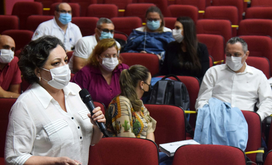A Secretaria de Estado da Saúde retomou a discussão do Planejamento Regional Integrado (PRI), iniciando a segunda etapa do projeto na Macrorregião Oeste nesta segunda-feira (25), em Foz do Iguaçu.. Foto: Américo Antonio/SESA