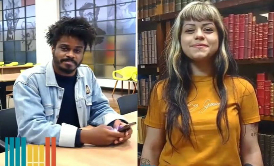 Para comemorar a Semana Nacional do Livro e da Biblioteca, a Biblioteca Pública do Paraná lança uma ação na internet com a participação de atores da cena teatral curitibana e funcionários de diferentes setores da instituição. - Curitiba, 25/10/2021 - Foto: BPP