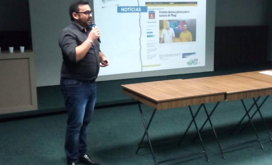 Segundo Road Show apresenta em Ponta Grossa propostas da Concessão de Uso do Guartelá. Apresentação das propostas a possíveis investidores é parte do processo de Concessão de Uso da Unidade de Conservação.  - Curitiba, 25/10/2021 - Foto: SEDEST