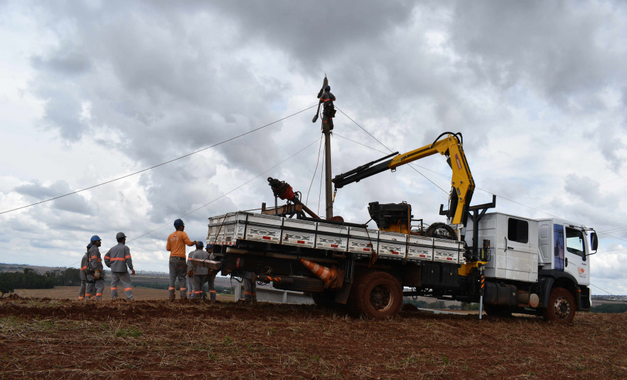 Secretário nacional de Defesa Civil percorre municípios do Paraná mais afetados por temporal. Foto: Copel