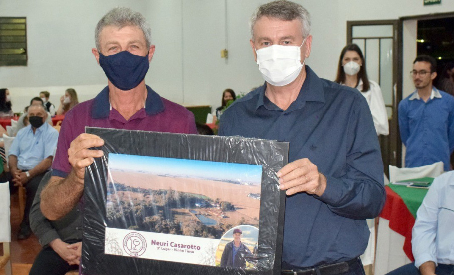 Produtores de vinhos coloniais são premiados em evento tradicional no Oeste do Paraná - Curitiba, 26/10/2021 - Foto: IDR-PARANÁ