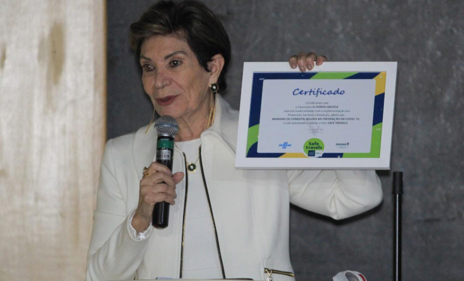 A conquista do Selo Safe Travels, do Conselho Mundial de Viagens e Turismo (WTCC), garante ao Paraná o título de embaixador do turismo seguro em relação às medidas sanitárias contra a Covid-19. Com o título, a Paraná Turismo emite certificados a municípios e empreendimentos que cumprem essas normas de segurança. Foto: Alessandro Vieira/SEDEST