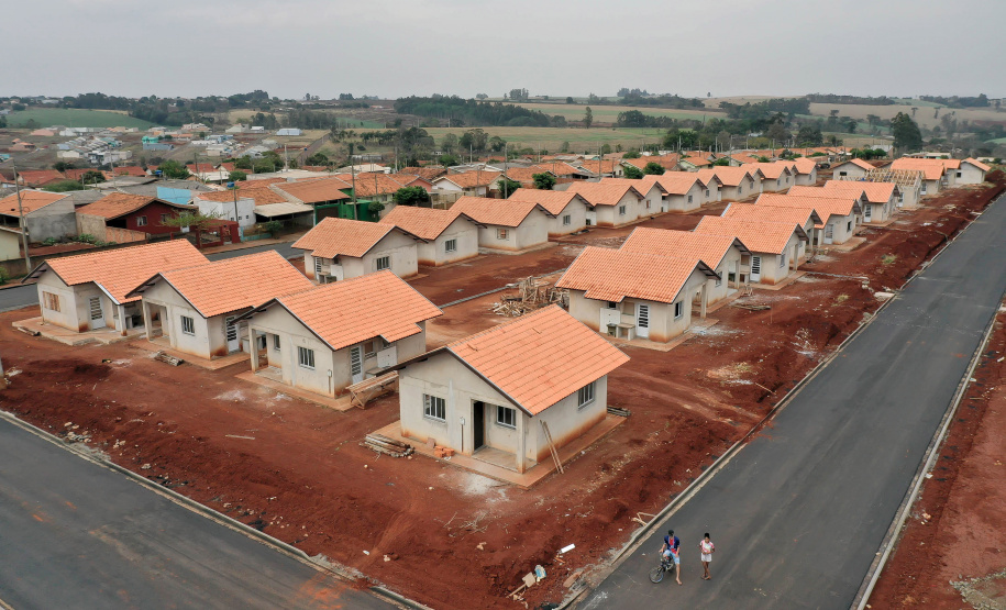 Inscrições para aquisição de 41 casas em Jardim Alegre terminam em
15 de novembro. Foto: Alessandro Vieira/AEN