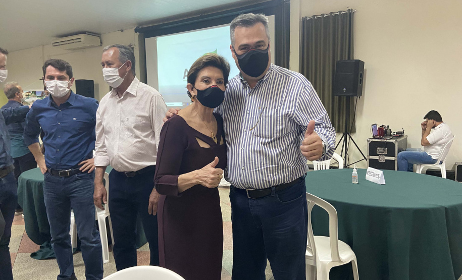 O secretário de Estado da Saúde, Beto Preto, destacou a parceria do Governo do Estado com os municípios, principalmente no enfrentamento à Covid-19, em reunião realizada nesta quarta-feira (27) com a Associação dos Municípios dos Campos Gerais (AMCG) em Arapoti. -  Curitibs, 27/10/2021 - Foto: Andressa Desyreé/SESA