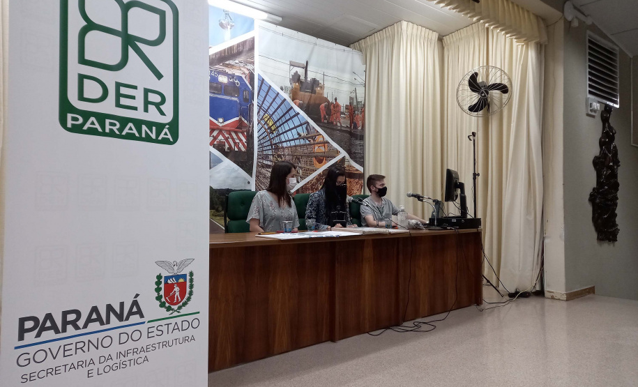 Abertura de envelopes de preços do projeto de ampliação da PR-463 entre Nova Esperança e o acesso para Lobato - Curitiba, 28/10/2021 - Foto: DER