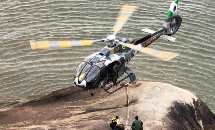 Batalhão de Operações Aéreas completa 11 anos de serviços dedicados à população do Paraná  -   Foto: BPMOA/SESP