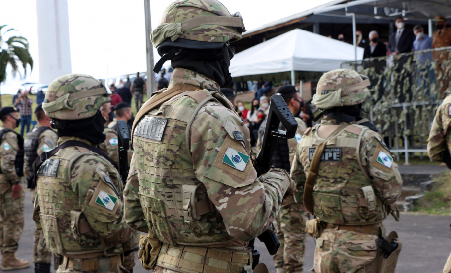 Curitiba, 27 de outubro de 2021. Aniversário do BOPE