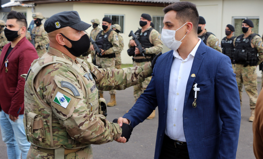 Curitiba, 27 de outubro de 2021. Aniversário do BOPE