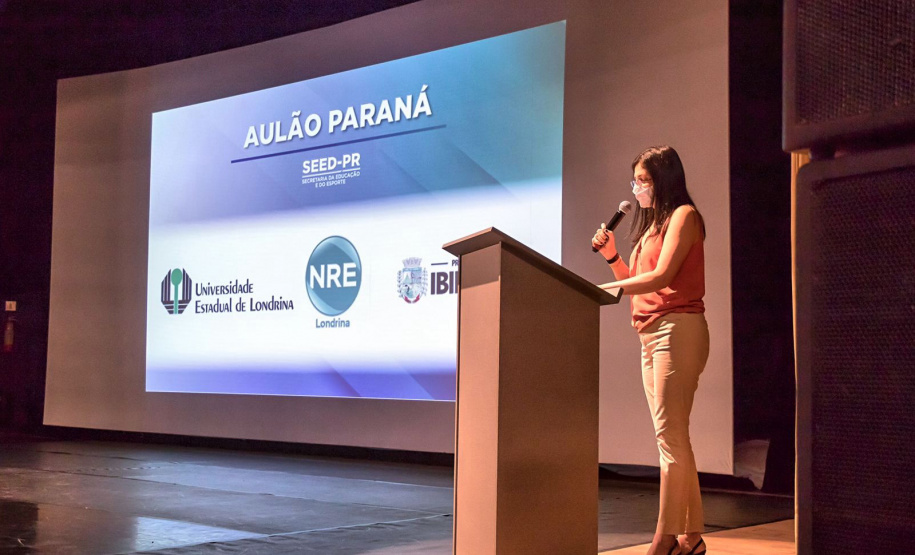 Aulão Paraná apresenta vestibular da UEL para estudantes do NRE Londrina - Londrina, 28/10/2021 - Foto: SEED