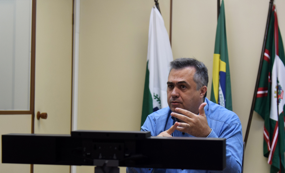 A oficina de discussão do Planejamento Regional Integrado (PRI) está sendo realizada nesta quinta e sexta-feira (28 e 29) na Macrorregião Leste, em evento no município de Paranaguá, litoral do Estado. - Curitiba, 28/10/2021 - Foto: Américo Antonio/SESA