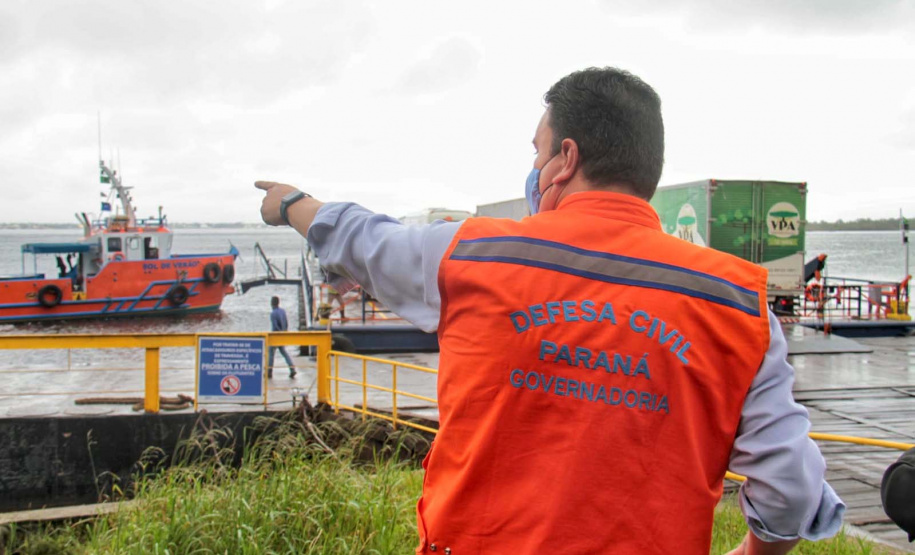 CGE verifica denúncia e inspeciona travessia de Guaratuba - 28/10/2021 - Foto: Gabrielly Pontes/CGE