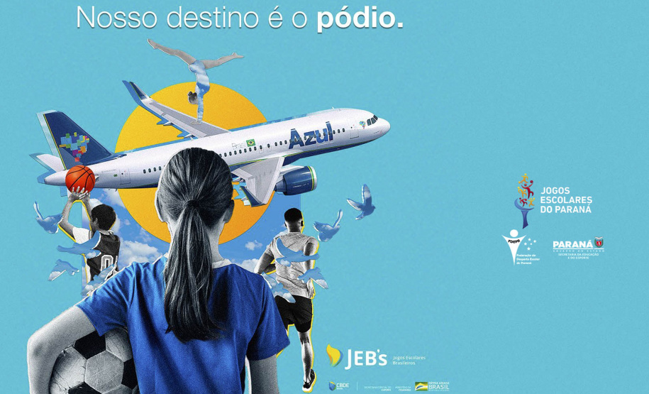 215 atletas do Paraná vão ao Rio de Janeiro para disputar os Jogos Escolares Brasileiros - Curitiba, 28/10/2021 - Foto: Paraná Esporte