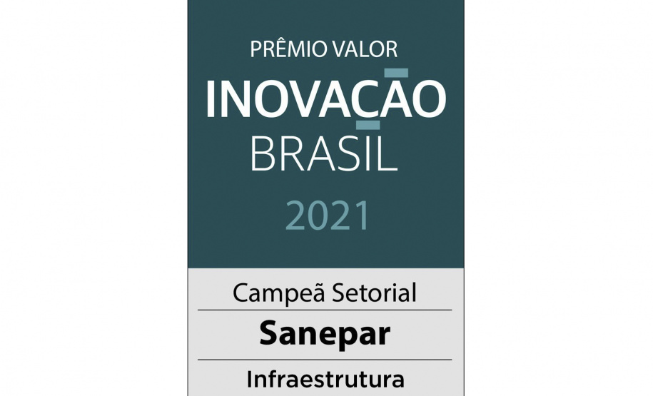 Sanepar conquista 1.º lugar em inovação do setor de infraestrutura do País - Curitiba, 29/10/2021 - Foto: Sanepar