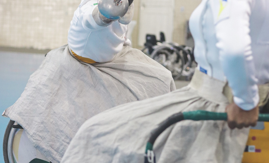 160 cadeiras de rodas foram entregues por meio do Plano 
Paraná Mais Cidades para a prática do paradesporto no Paraná
Foto: Thiago Chas/Paraná Esporte