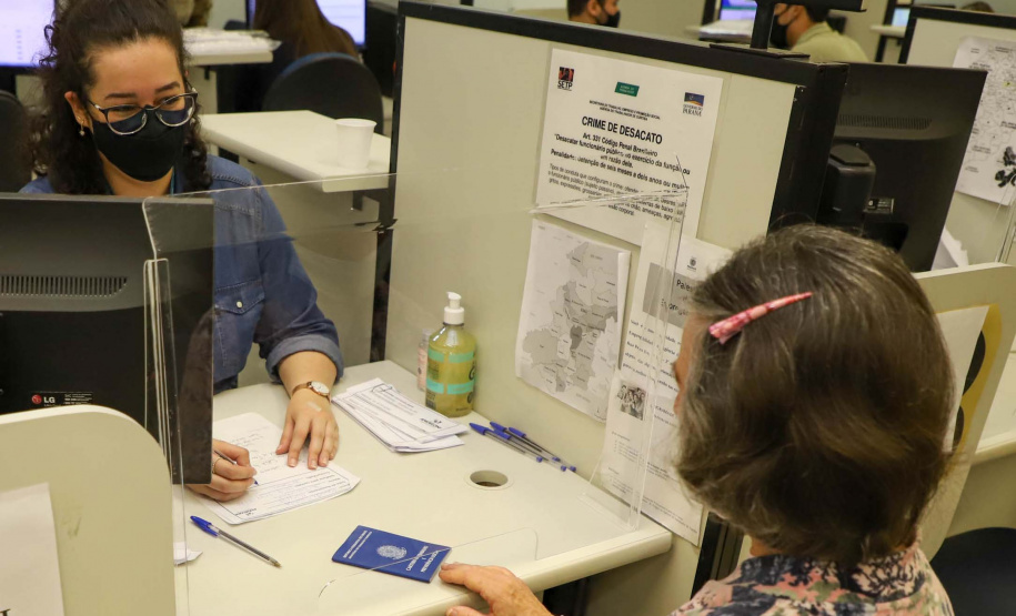 Agencia do Trabalhador . Fotos:Ari Dias/AEN.
