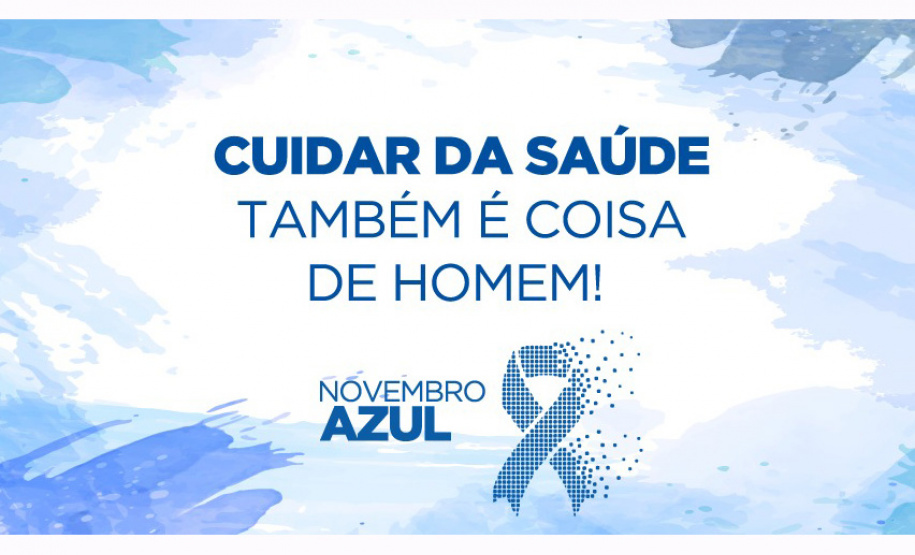 Novembro Azul pretende aproximar homens das Unidades de Saúde
Arte: SESA