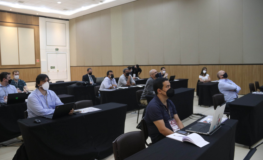 Peritos forenses do Brasil e exterior trocam experiências em minicursos da InterForensics 2021, em Foz do Iguaçu - Foz do Iguaçu, 02/11/2021 - Foto: SESP-PR