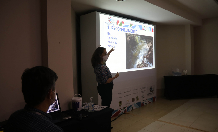 Peritos forenses do Brasil e exterior trocam experiências em minicursos da InterForensics 2021, em Foz do Iguaçu - Foz do Iguaçu, 02/11/2021 - Foto: SESP-PR