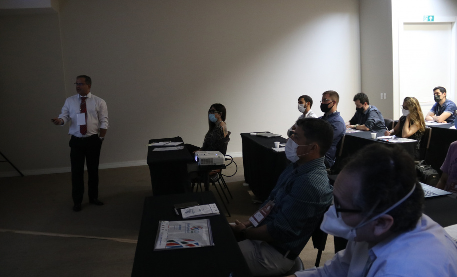 Peritos forenses do Brasil e exterior trocam experiências em minicursos da InterForensics 2021, em Foz do Iguaçu - Foz do Iguaçu, 02/11/2021 - Foto: SESP-PR