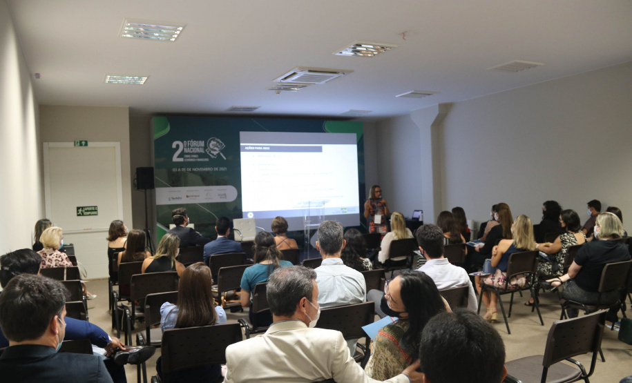 Peritos forenses do Brasil e exterior trocam experiências em minicursos da InterForensics 2021, em Foz do Iguaçu - Foz do Iguaçu, 02/11/2021 - Foto: SESP-PR