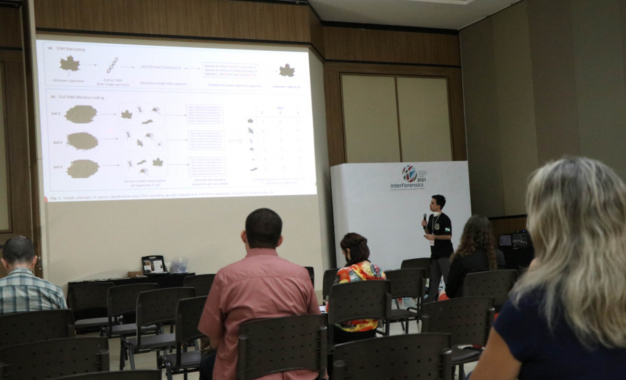 Peritos forenses do Brasil e exterior trocam experiências em minicursos da InterForensics 2021, em Foz do Iguaçu - Foz do Iguaçu, 02/11/2021 - Foto: SESP-PR