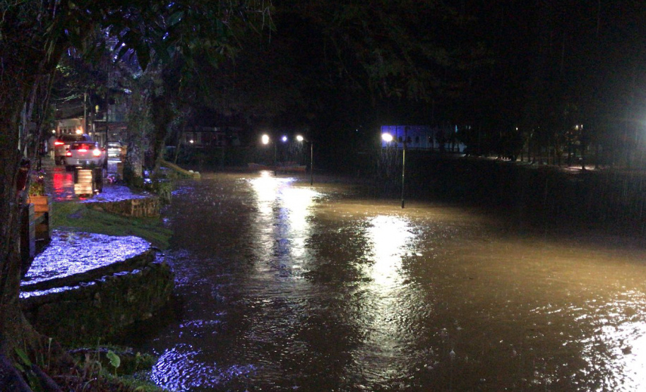 Após forte chuva, Litoral retorna ao estágio de normalidade. Foto: Defesa Civil
