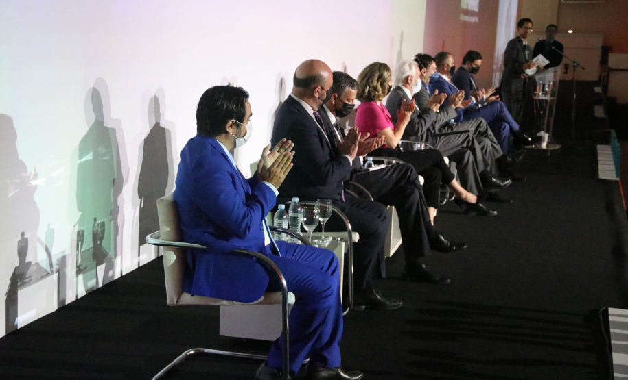 Nesta quarta-feira (03/11), em Foz do Iguaçu, região oeste do Paraná, foi aberto oficialmente o InterForensics, maior evento de Ciências Forenses da América Latina, que reúne, em um único lugar, renomados nomes nacionais e internacionais das mais diversas áreas deste setor. - Foz do Iguaçu, -3/11/2021 - Foto: SESP_PR