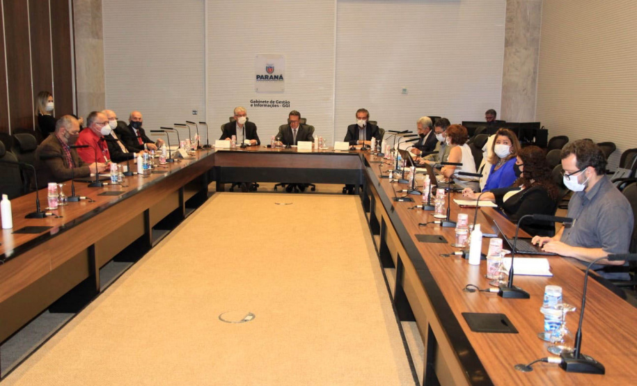 Governo do Estado empossa membros do Conselho de Recuperação de Bens Ambientais Lesados - Curitiba, 03/11/2021 - Foto: Alessandro Vieira/SEDEST