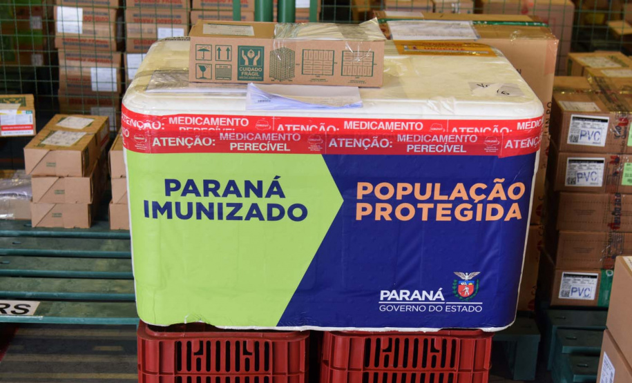Saúde inicia nova distribuição de mais 671 mil doses aos municípios. Foto: Américo Antonio/SESA