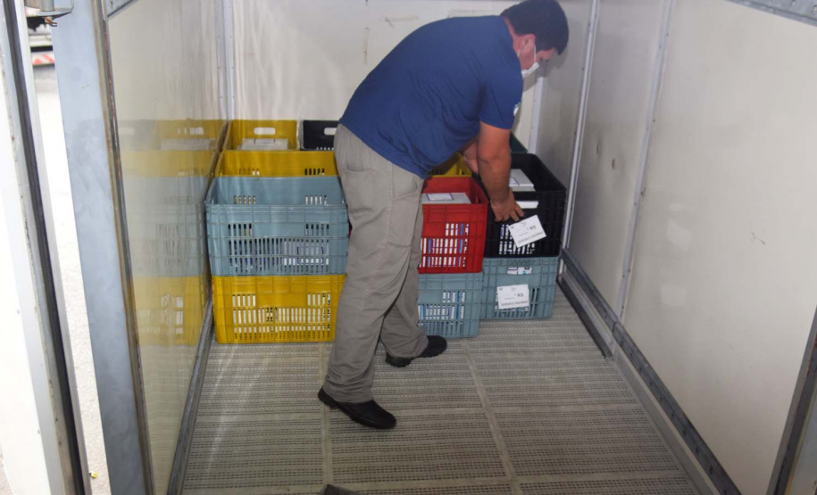 Saúde inicia nova distribuição de mais 671 mil doses aos municípios. Foto: Américo Antonio/SESA