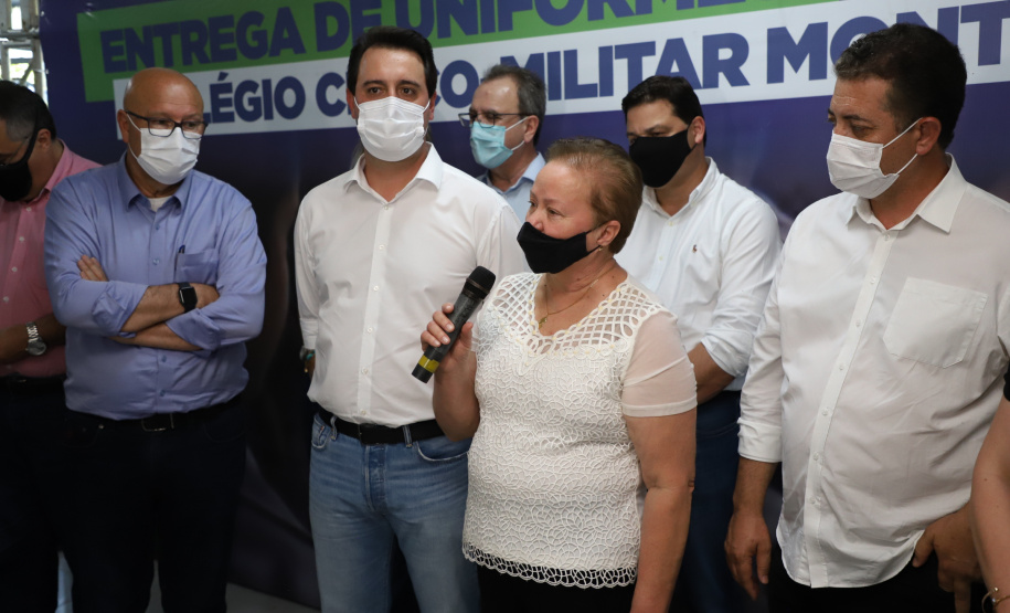 Com foco na melhoria da qualidade de vida da população, o governador Carlos Massa Ratinho Junior confirmou nesta quarta-feira (03), em Cornélio Procópio, investimentos nas áreas da saúde e educação para 21 municípios do Norte e Norte Pioneiro, que integram a 18ª Regional da Saúde.  Foto: Aristeu Dias/AEN