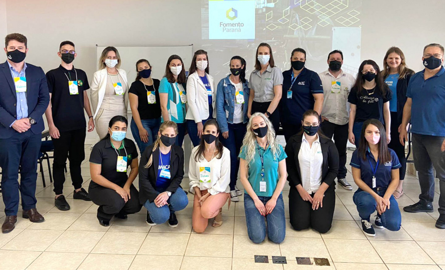 CASCAVEL - Rodada de encontros regionais reúne agentes ?de crédito e correspondentes da Fomento Paraná - Curitiba, 03/11/2021 - Foto: Fomento Paraná