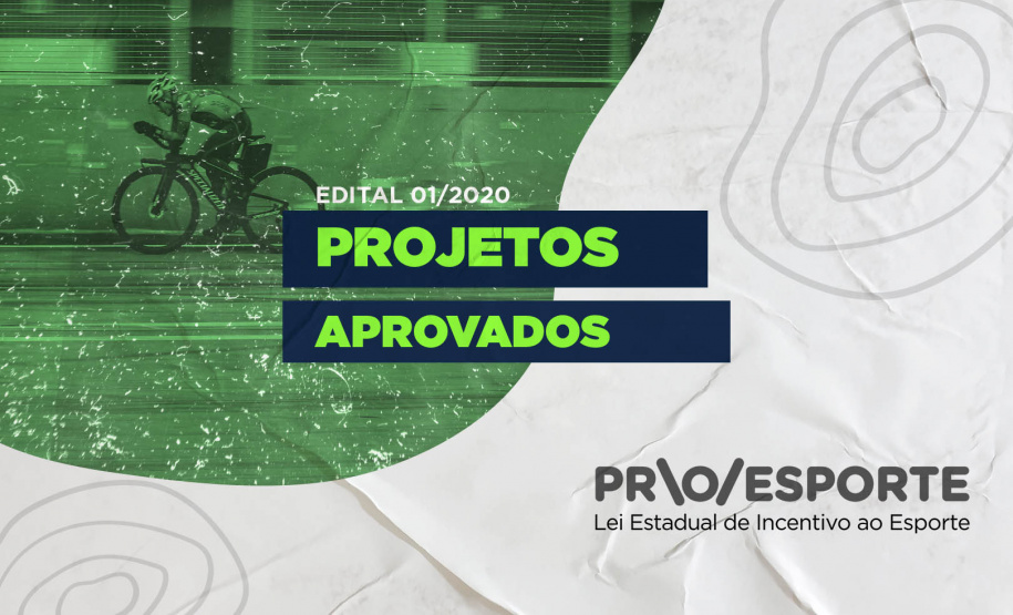 A Superintendência Geral do Esporte do Paraná e a Comissão do Programa Estadual de Fomento e Incentivo ao Esporte (CPROESPORTE) tornam público a conclusão da etapa de seleção de projetos referente ao Edital 01/2020 do PROESPORTE. - Curitiba, 04/11/2021 - Foto/Arte: Paraná Esporte