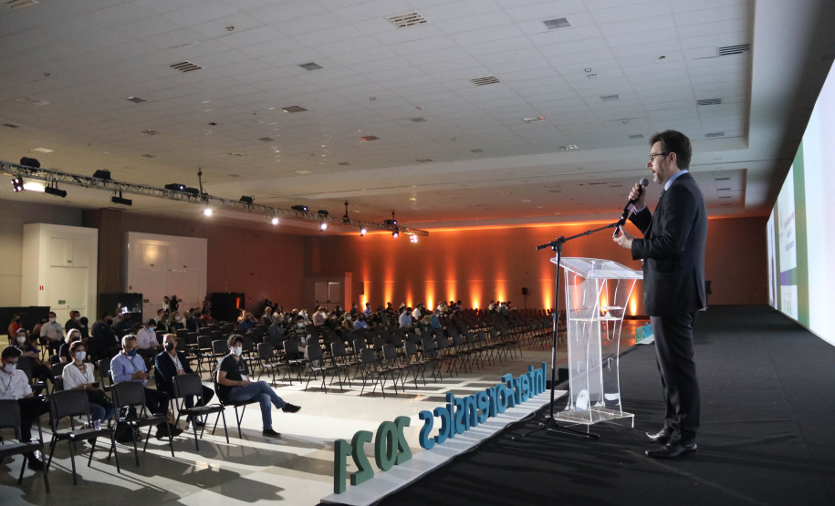 Especialistas nacionais e internacionais fomentam técnicas e o uso da tecnologia para a ciência forense na InterForensics 2021 - Foz do Iguaçu, 05/11/2021 - Foto: SESP-PR