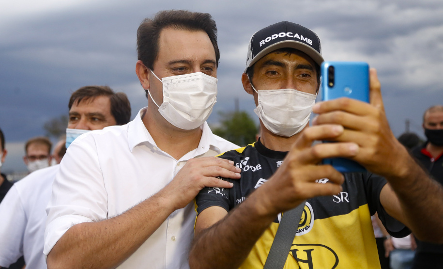 Governador Carlos Massa Ratinho Junior anuncia obras para tornar Cascavel a primeira cidade do Paraná com 100% de saneamento
Foto Gilson Abreu/AEN