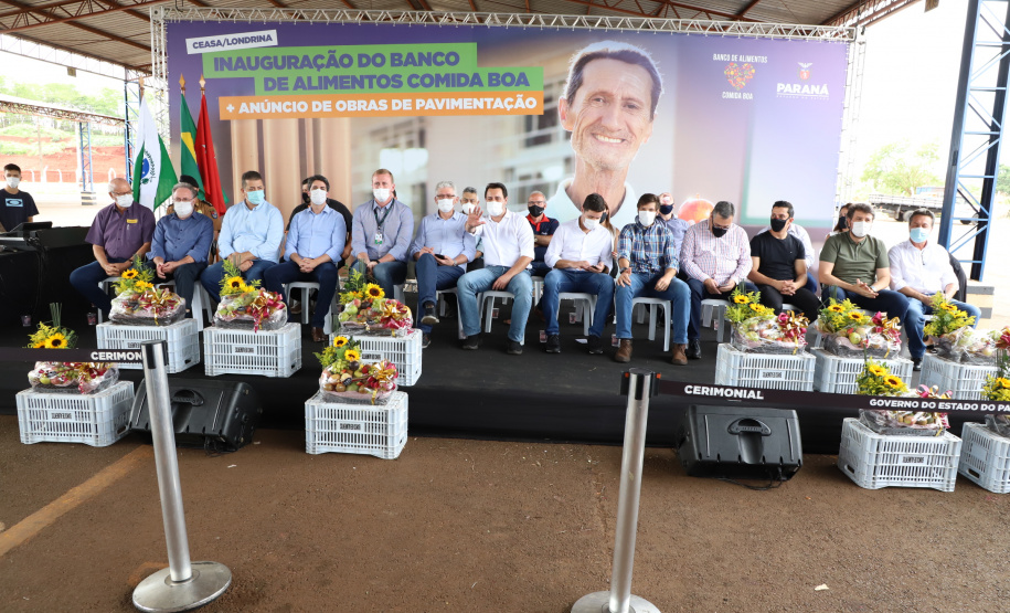 A unidade da Ceasa Paraná de  Londrina passa pela maior reforma desde a sua inauguração, em 1982, com diferentes intervenções para ampliar a capacidade e funcionalidade do local